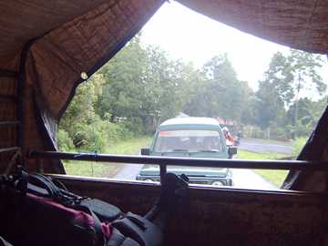 Mit dem Dieseltruck nach Kintamani