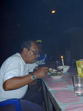 Suppe zum Abendessen