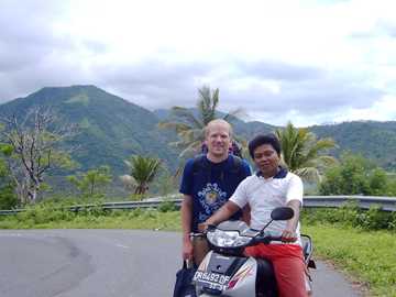 Mit dem Mopped unterwegs