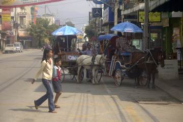 Strassenleben in Lampang