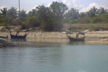 Fischerboote im Hafen